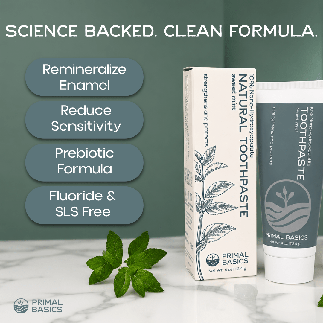 10% Nano Hydroxyapatite Remineralizing Toothpaste | Sweet Mint